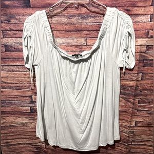 White Off Shoulder Top